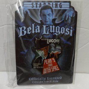 Bela Lugosi Plan 9 Collectible Pin